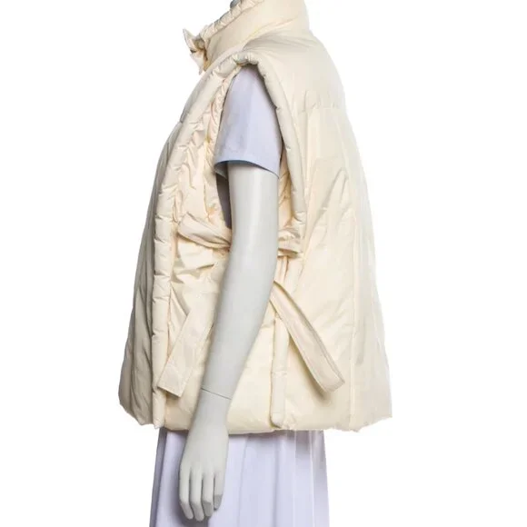 GANNI Shiny Puff Oversized Vest NWT!